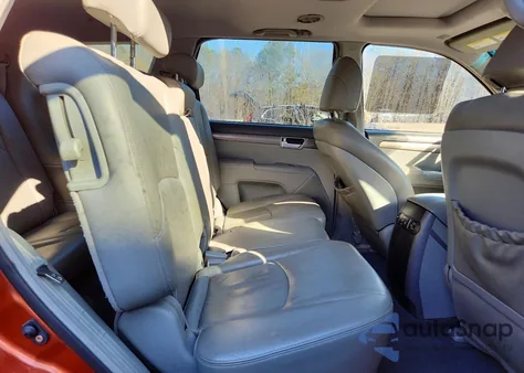 2009 Kia Borrego Lx from USA, damaged, VIN KNDJJ741395017744